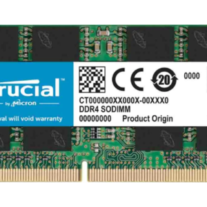 Crucial 4 GB DDR4 Laptop RAM, 2666MHz, SODIMM, 1.2V